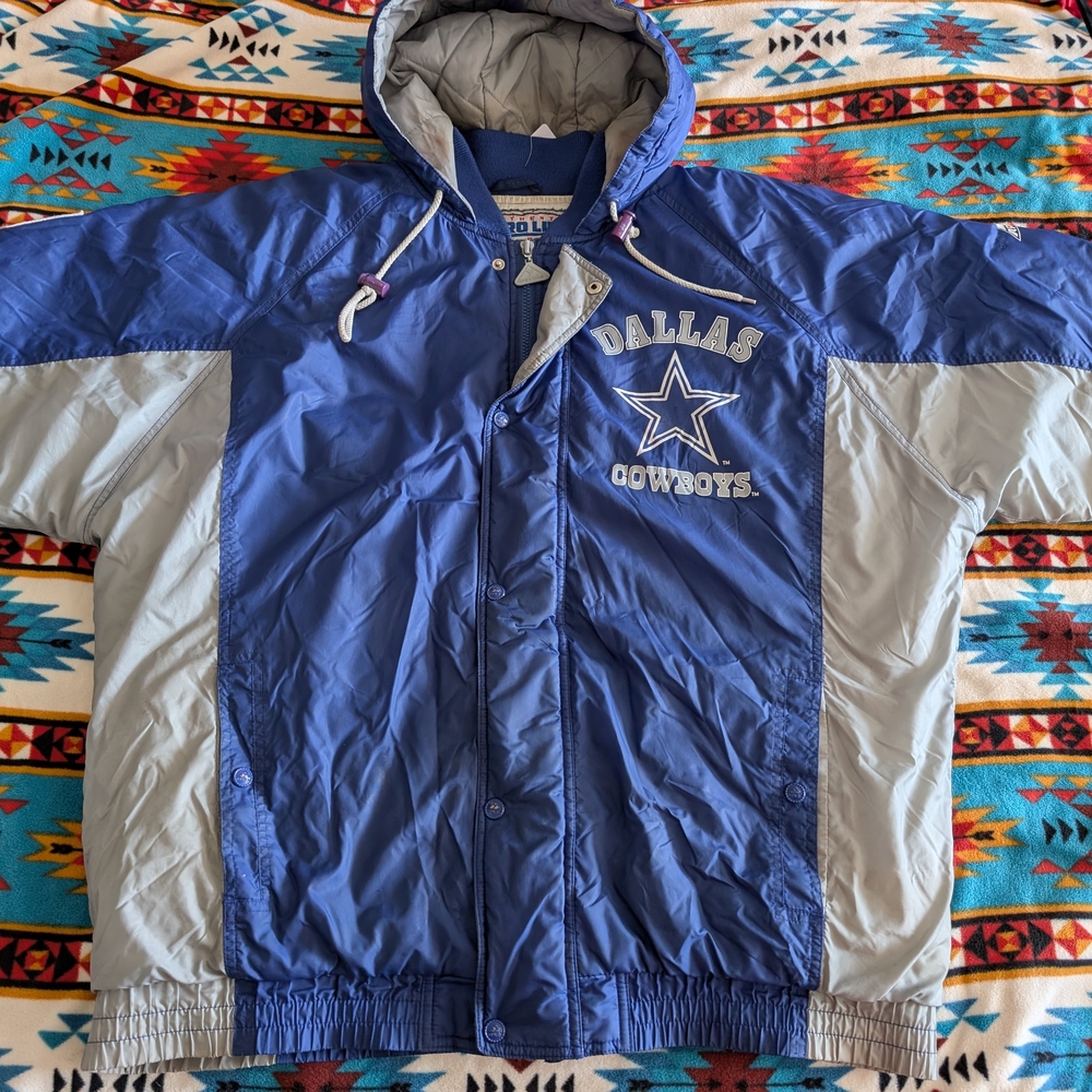 Dallas Cowboys Blue and Gray Jacket